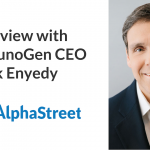 Interview with immunogen CEO Mark Enyedy