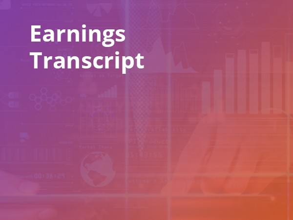 Earnings Conference Call Transcript