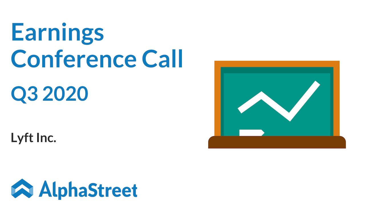 Lyft Q3 2020 earnings call