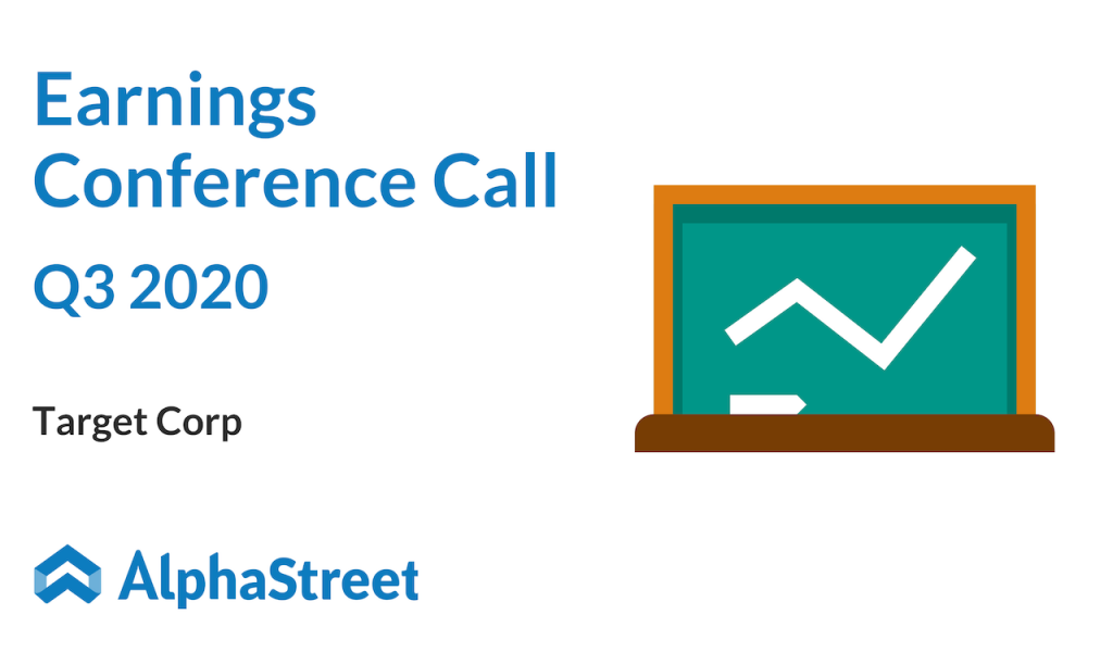 Target Corp. (TGT) Q3 2020 Earnings Call AlphaStreet