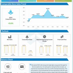 Advance Auto Parts Q1 2022 earnings infographic