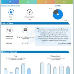 Constellation Brands Q3 2023 earnings infographic